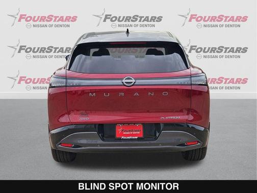 Scarlet Ember/Super Black 2026 Nissan Murano Platinum