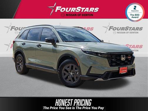 Green 2026 Honda CR-V Hybrid TrailSport AWD