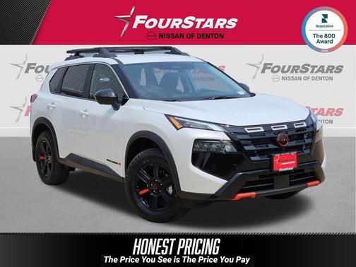 Everest White Pearl Tricoat 2026 Nissan Rogue Rock Creek