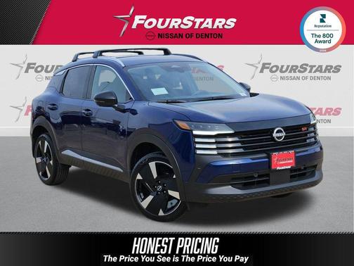 Deep Blue Pearl 2026 Nissan Kicks SR