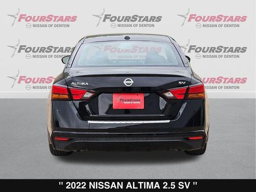 Super Black Clearcoat 2022 Nissan Altima 2.5 SV