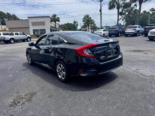 Crystal Black Pearl 2018 Honda Civic LX