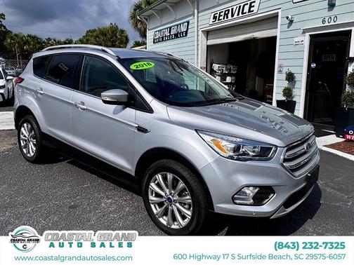 Ingot Silver Metallic 2018 Ford Escape Titanium