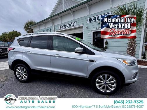 Ingot Silver Metallic 2018 Ford Escape Titanium