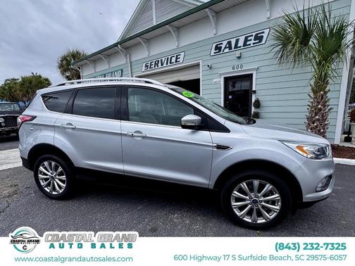 Ingot Silver Metallic 2018 Ford Escape Titanium