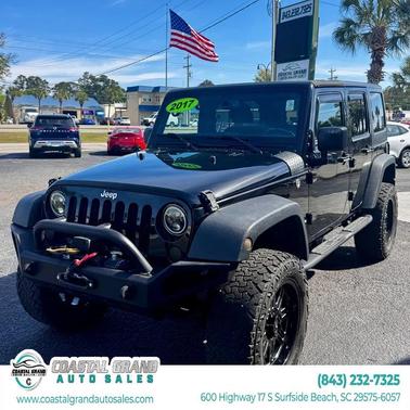 Black Clearcoat 2017 Jeep Wrangler Unlimited Sport