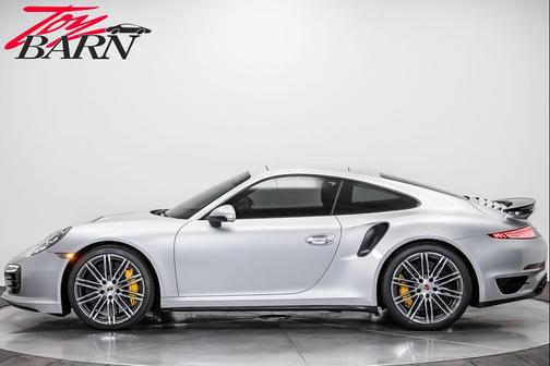 Rhodium Silver Metallic 2014 Porsche 911 Turbo S