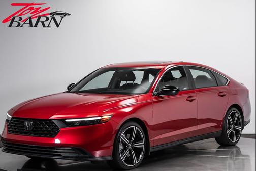 Radiant Red Metallic 2024 Honda Accord Hybrid Sport Sedan