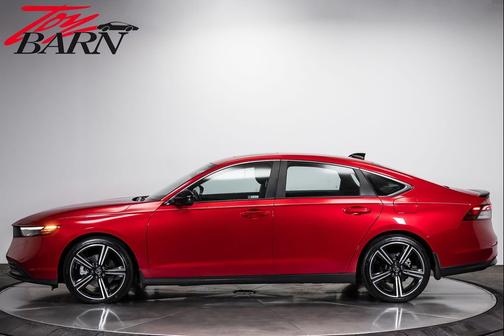 Radiant Red Metallic 2024 Honda Accord Hybrid Sport