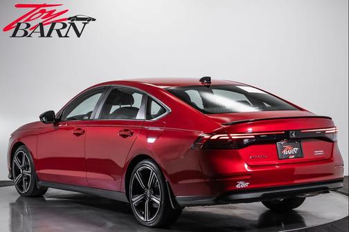 Radiant Red Metallic 2024 Honda Accord Hybrid Sport