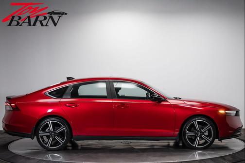 Radiant Red Metallic 2024 Honda Accord Hybrid Sport