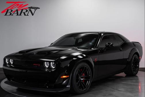 Pitch Black Clearcoat 2021 Dodge Challenger SRT Hellcat