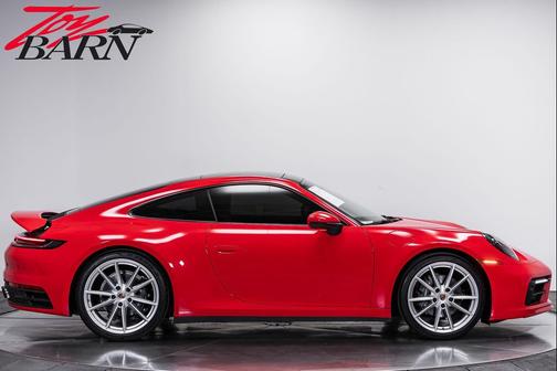 Red 2022 Porsche 911 Carrera