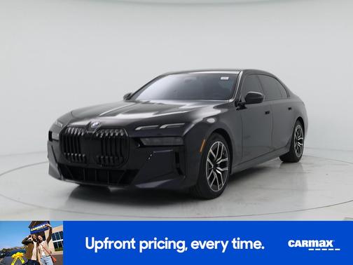 Blue 2023 BMW 740 I