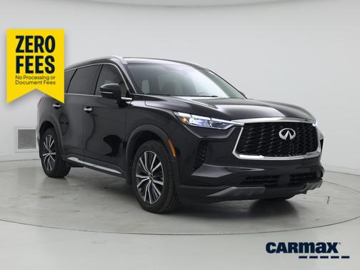 Black 2023 INFINITI QX60 Sensory