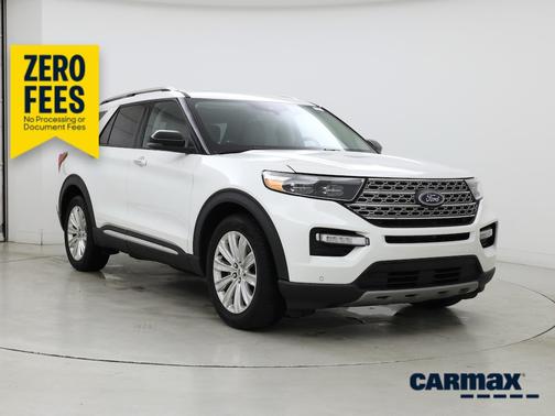 White 2022 Ford Explorer Limited