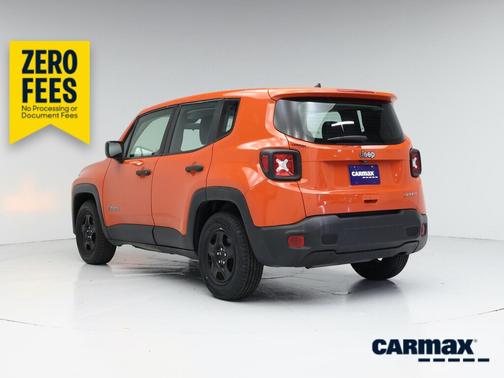 Orange 2019 Jeep Renegade Sport
