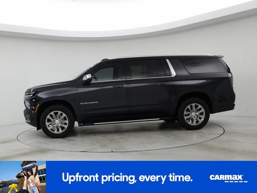 Blue 2025 Chevrolet Suburban Premier