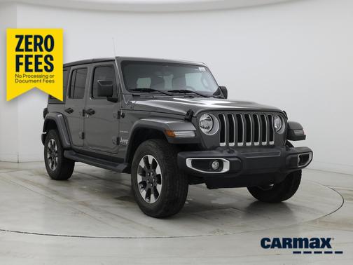Gray 2022 Jeep Wrangler Unlimited Sahara