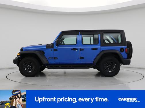 Blue 2024 Jeep Wrangler Sport