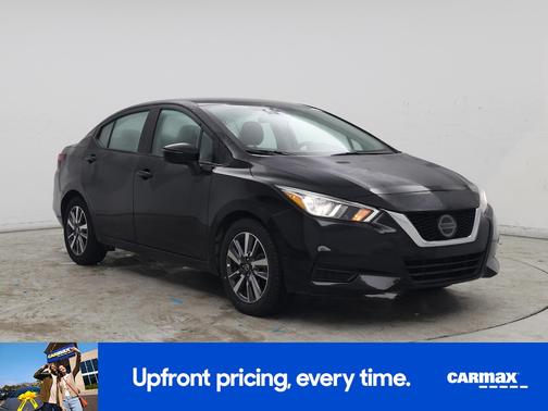 Black 2020 Nissan Versa SV