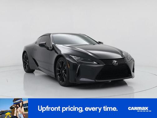 Black 2020 Lexus LC 500