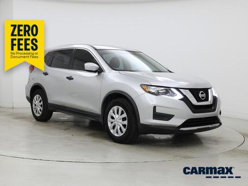 Silver 2017 Nissan Rogue S