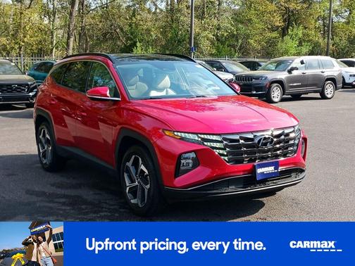 Red 2022 Hyundai TUCSON Limited