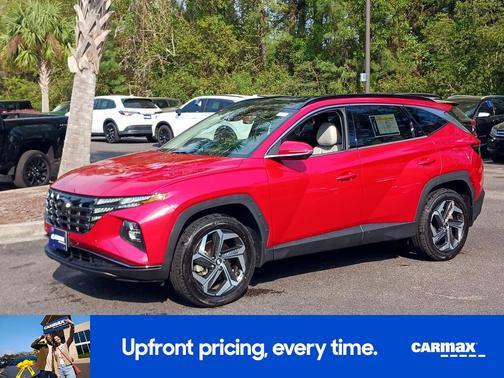 Red 2022 Hyundai TUCSON Limited