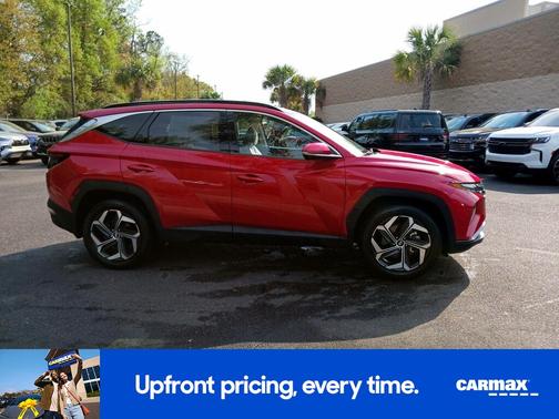 Red 2022 Hyundai TUCSON Limited