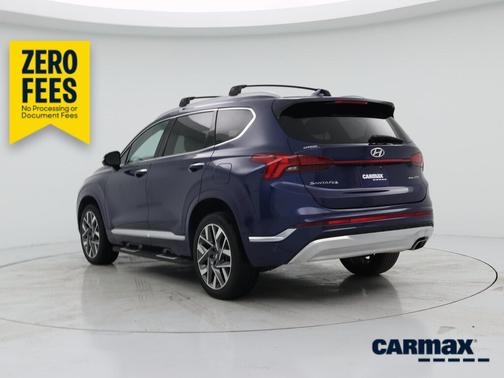 Blue 2021 Hyundai SANTA FE Calligraphy
