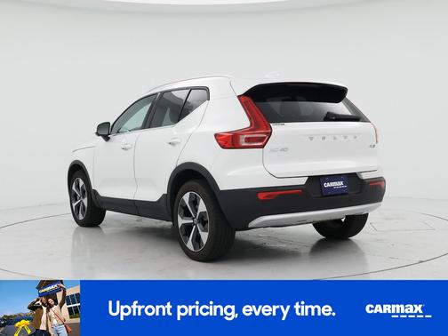 White 2025 Volvo XC40 B5 Plus Bright Theme