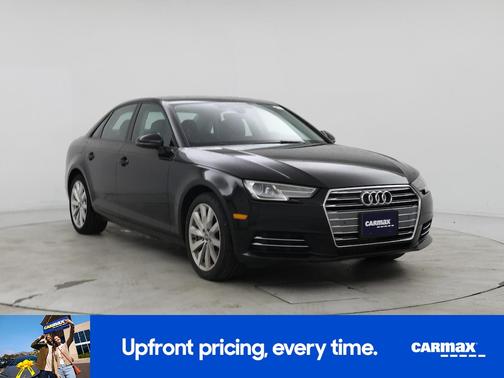 Black 2017 Audi A4 Premium