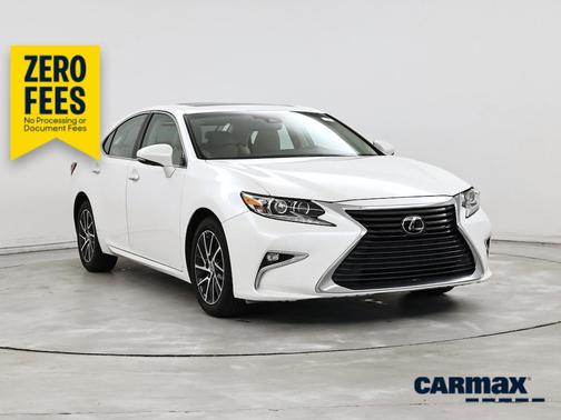 White 2016 Lexus ES 350