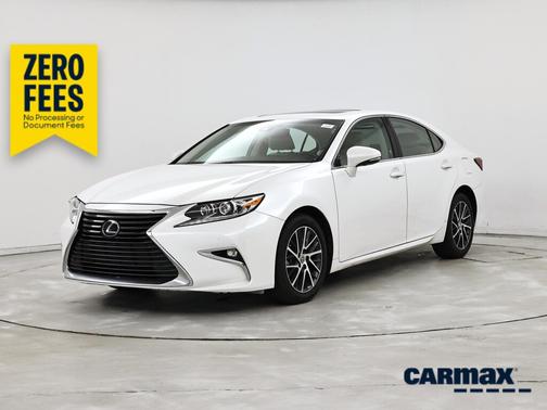 White 2016 Lexus ES 350