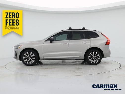 Silver 2023 Volvo XC60 B5 Plus Dark Theme