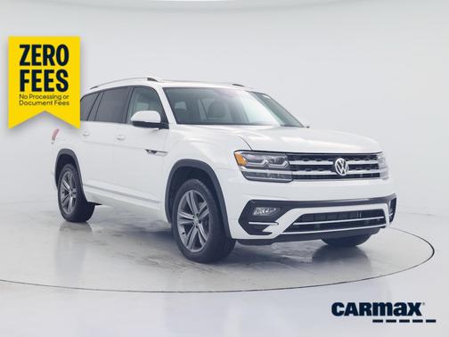 White 2019 Volkswagen Atlas SEL R-Line