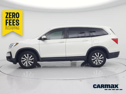 White 2019 Honda Pilot EX-L