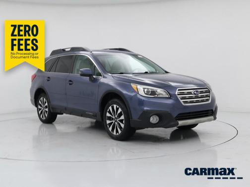 Blue 2017 Subaru Outback 2.5I Limited