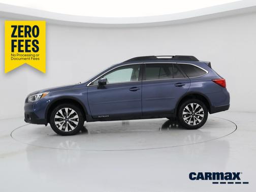 Blue 2017 Subaru Outback 2.5I Limited