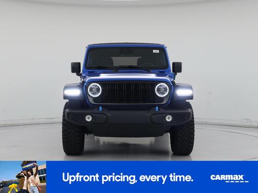 Blue 2024 Jeep Wrangler 4xe Willy's