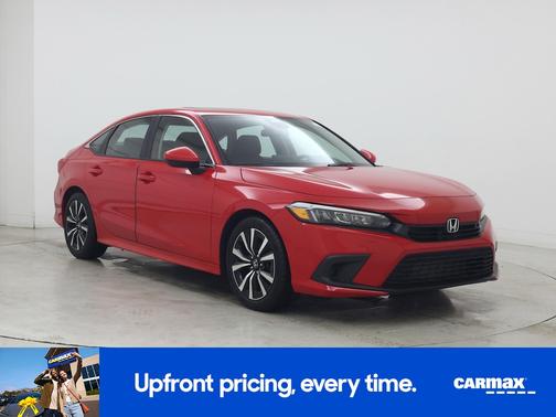 Red 2022 Honda Civic EX