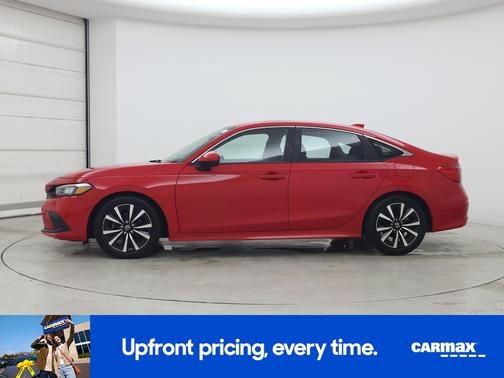 Red 2022 Honda Civic EX