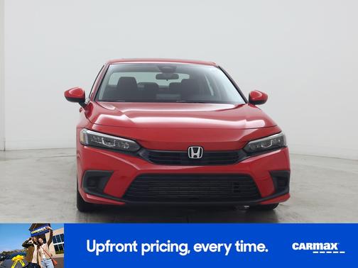Red 2022 Honda Civic EX