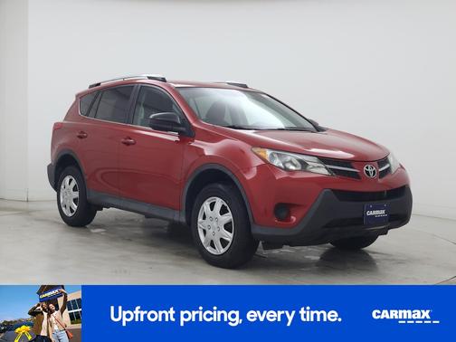 Red 2015 Toyota RAV4 LE