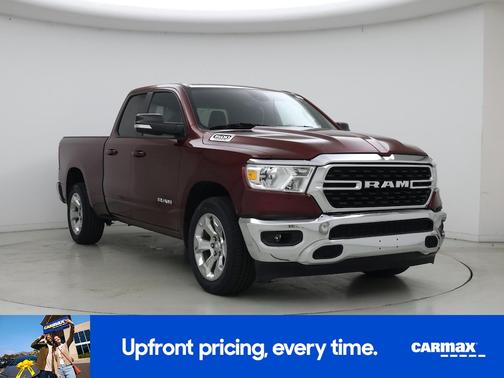 Red 2022 RAM 1500 Bighorn