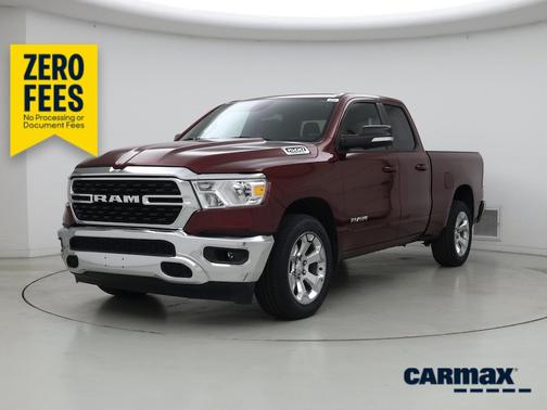 Red 2022 RAM 1500 Bighorn
