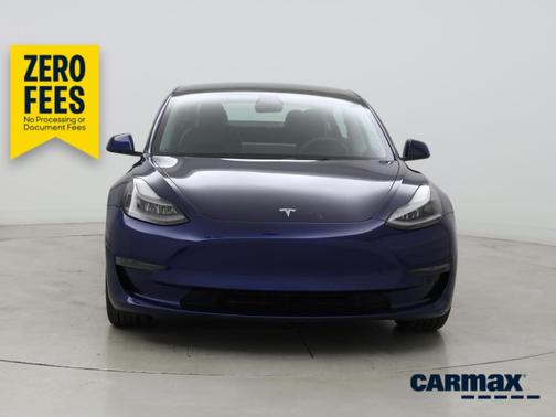 Blue 2021 Tesla Model 3 Standard Range Plus