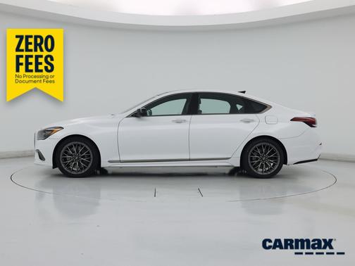 White 2018 Genesis G80 Sport