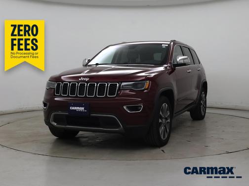 Red 2018 Jeep Grand Cherokee Limited